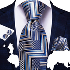 Multicolor Paisley 100% Silk Tie Sets for Men