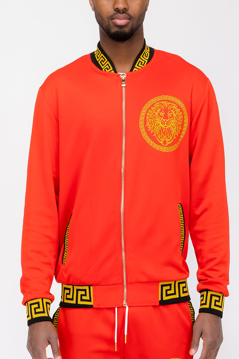 Lion Head Full-Zip Track Jacket