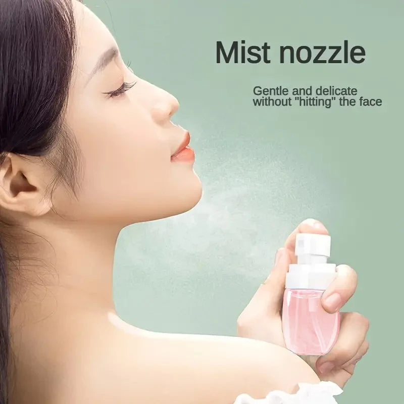 refillable mini fine mist spray bottle for travel-size liquids (photo 3 of 9)