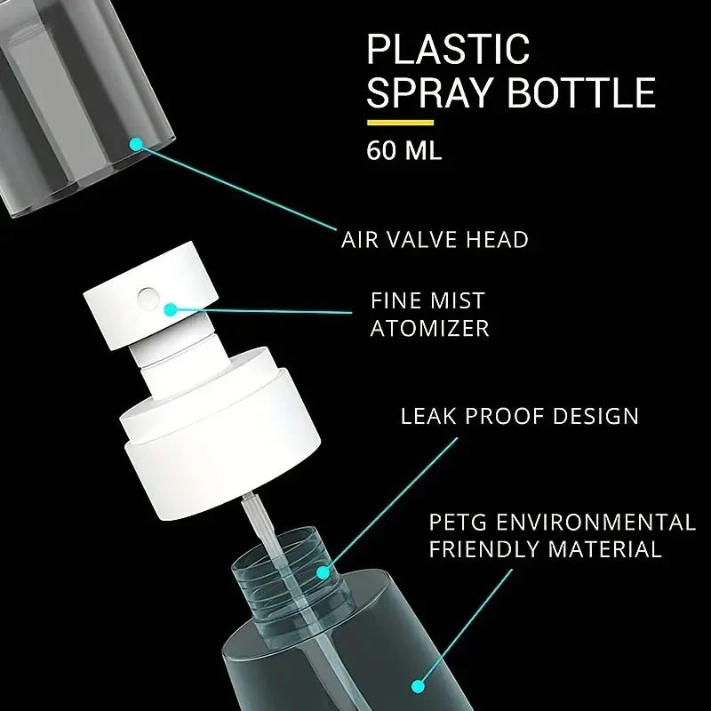 refillable mini fine mist spray bottle for travel-size liquids (photo 5 of 9)