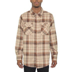 Mens Plaid Flannel Shirts Long Sleeve - VacationGrabs