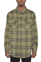 Mens Plaid Flannel Shirts Long Sleeve - VacationGrabs