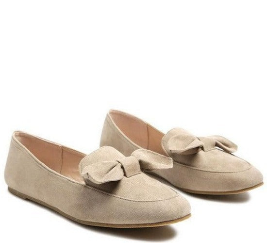 Women's Shoes - Flats Remee Front Bow Loafers