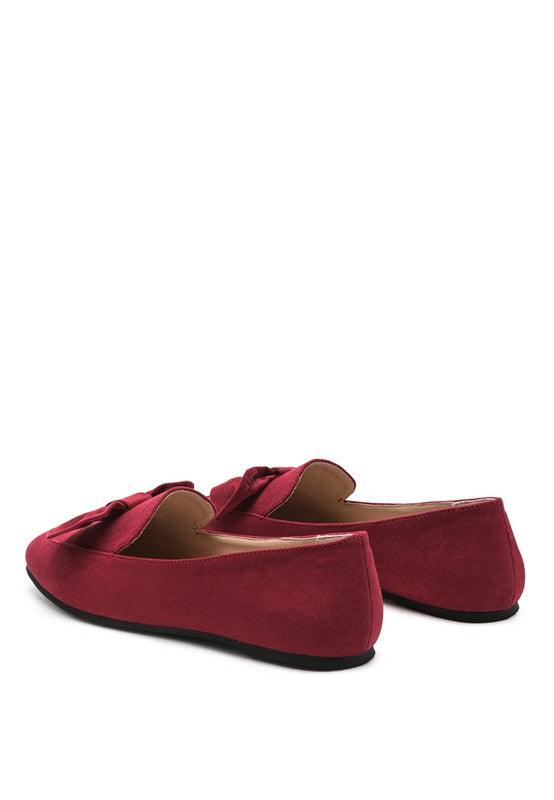Women's Shoes - Flats Remee Front Bow Loafers