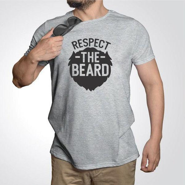 Men's Shirts - Tee's Respect the Beard Mens Tee