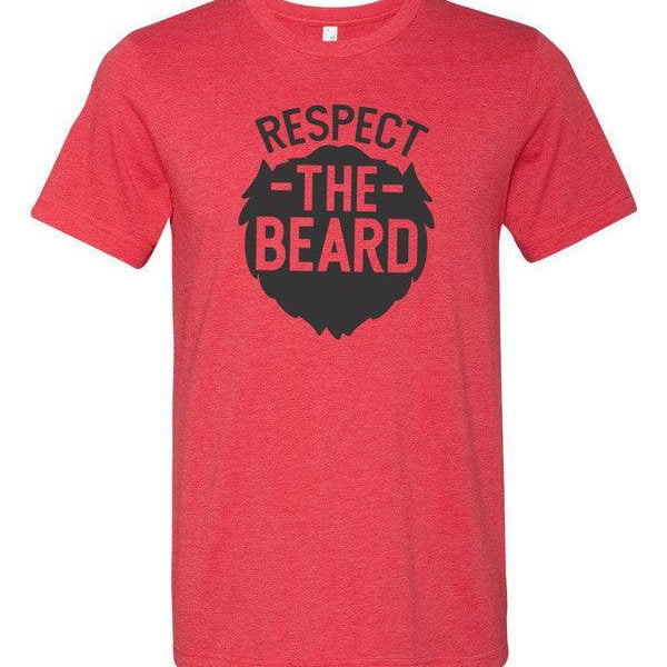 Men's Shirts - Tee's Respect the Beard Mens Tee