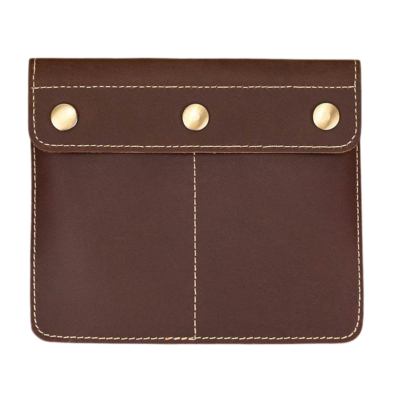Retro Crazy Horse Leather Watch Storage Bag for Men Male
