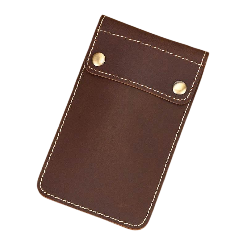 Retro Crazy Horse Leather Watch Storage Bag for Men Male
