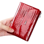 Retro Fashion Alligator Pattern Leather Women’s