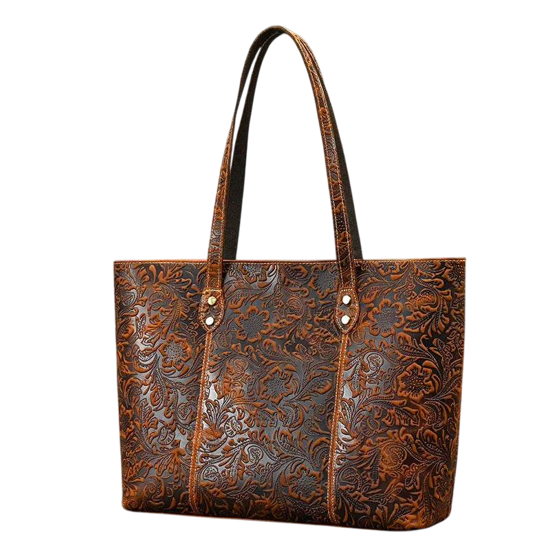 Retro Genuine Leather Shoulder Bag for Women Luxury Designer