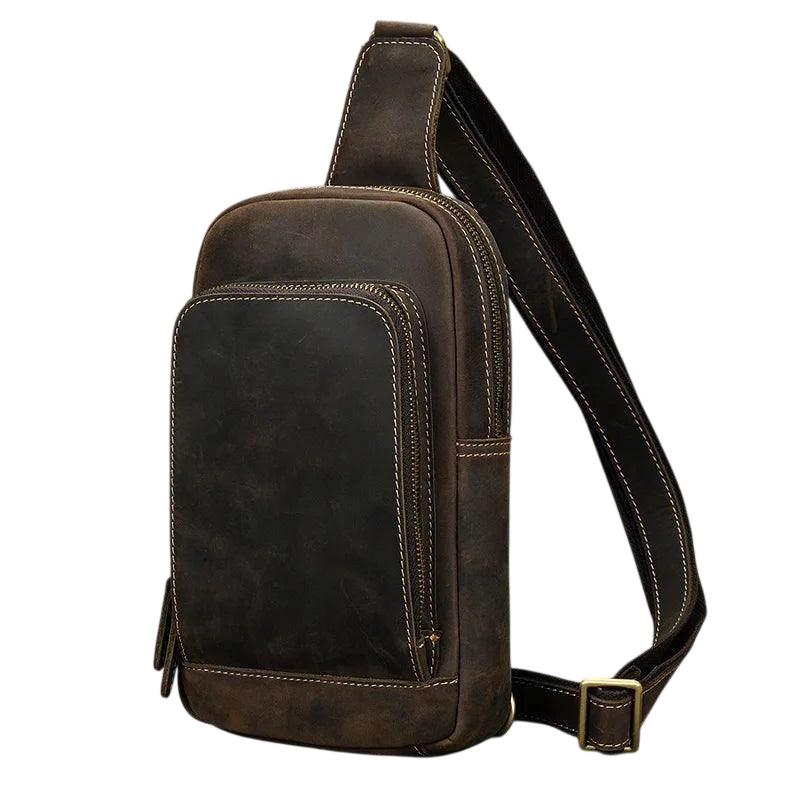 Retro Style Genuine Leather Crossbody Bags