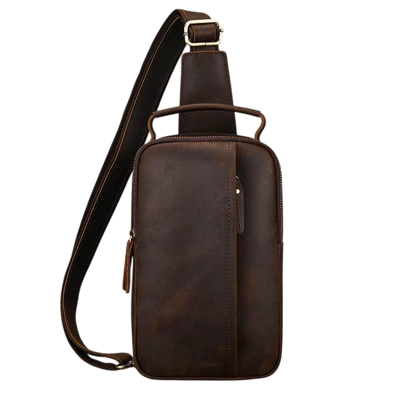 Retro Style Genuine Leather Crossbody Bags