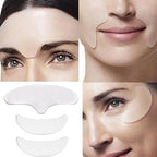 Reusable anti wrinkle forehead patch for smooth and youthful skin