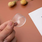 Clear reusable anti wrinkle forehead patch for skincare routines