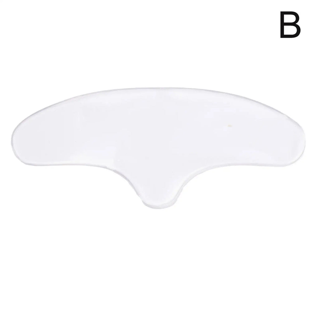 White reusable anti wrinkle forehead patch for skincare routine