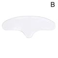 White reusable anti wrinkle forehead patch for skincare routine
