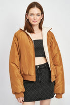 Women's Coats & Jackets Reversible Puffer Jacket