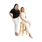 RFM Mini Mia Full Size Tummy Control High Waist Raw Hem - VacationGrabs