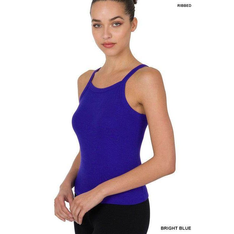 Ribbed Soft Rayon Cami - VacationGrabs
