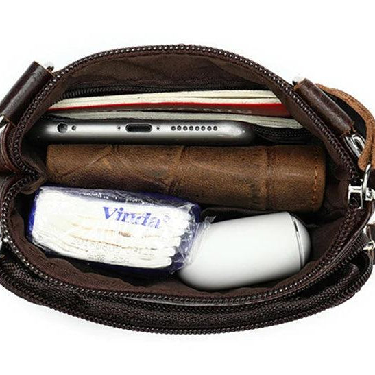 Luggage & Bags - Shoulder/Messenger Bags Rich Leather Small Shoulder Bags Phone Pouch Crossbody Bag