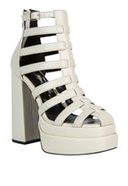 Rielle High Platform Cage Boot Sandals