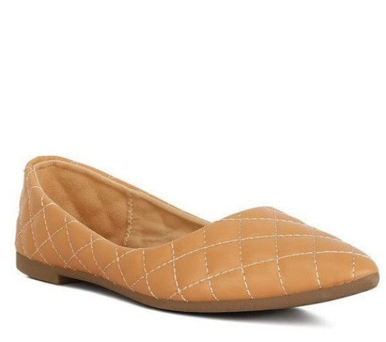 Women's Shoes - Flats Rikhani Quilted Detail Ballet Flats