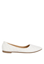Rikhani Quilted Detail Ballet Flats