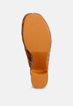 Riley Genuine Suede Platform Clogs