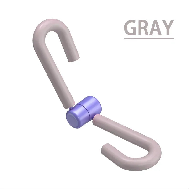 Gray thigh master home fitness equipment for effective workouts