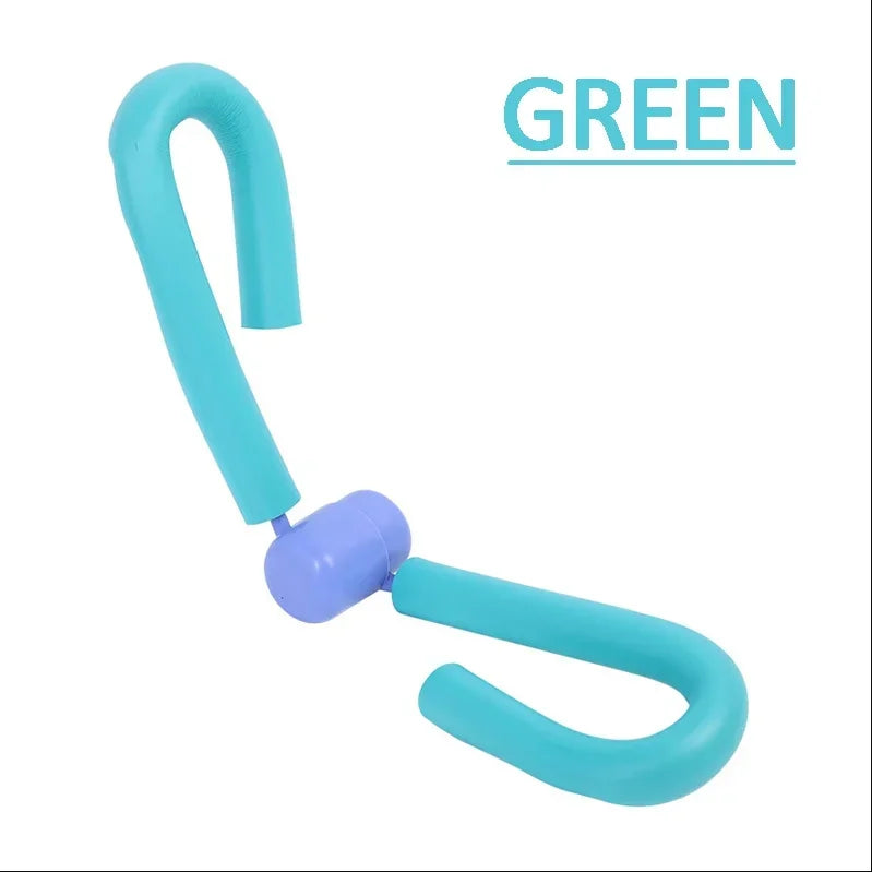Green thigh master home fitness equipment for effective leg workouts