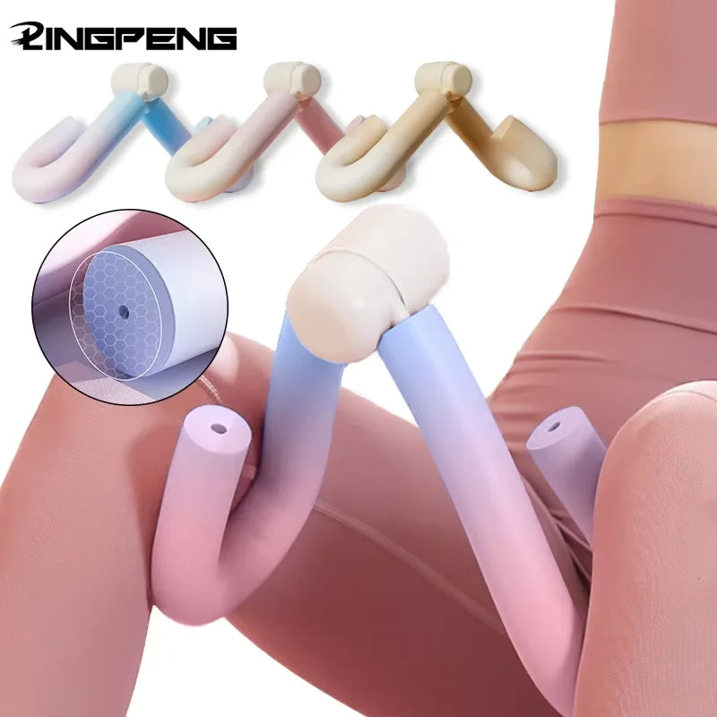 Thigh Master home fitness equipment in pastel colors for effective leg workouts
