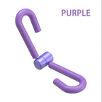 Purple thigh master home fitness equipment for effective toning workouts