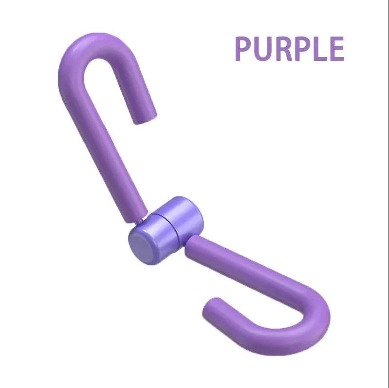 Purple thigh master home fitness equipment for effective toning workouts