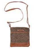 Rogue Industries stylish messenger bag for vacations with durable fabric and leather accents