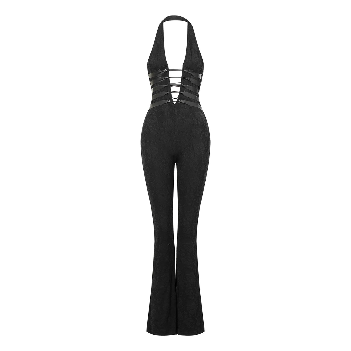 Black lace romper for women, ideal for summer parties