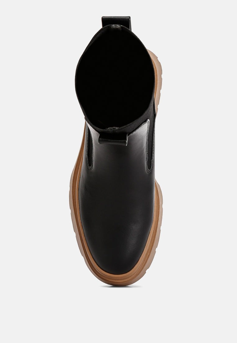 Ronin High Top Chunky Chelsea Boots