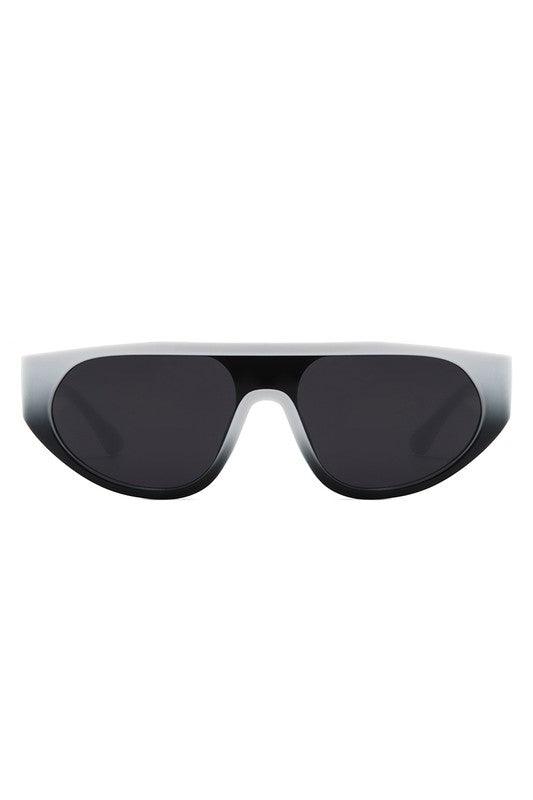 Sunglasses Round Flat Top Retro Fashion Sunglasses