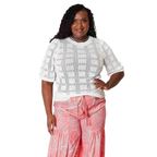 VacationGrabs Women's Round Neck Knit Top - Stylish Casual