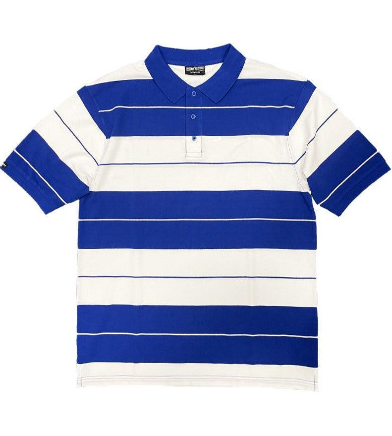 Men's Shirts Royal Blue Old School Pique Polo Shirt