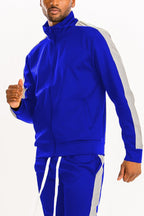 Men's Single Stripe Full-Zip Track Jacket