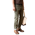 Red Tornado Mens Heavy Weight Indigo Selvage Washed Pants Sanforized Thick Raw Denim Jean