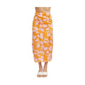 Ruched Maxi Skirt With Waist Drawstring - VacationGrabs