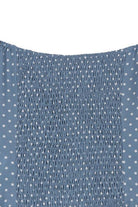 Women's Shirts Ruched Polka Dot Crop Top With Puff Sleeves
