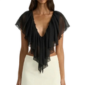 Ruffle Frill Blouse for Travel-Ready Outfits