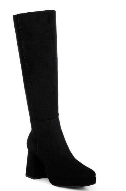 Women's Shoes - Boots Ryo Calf-Length Micro Suede Boots