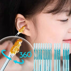 Safe ear wax removal tool, flexible design for gentle cleaning