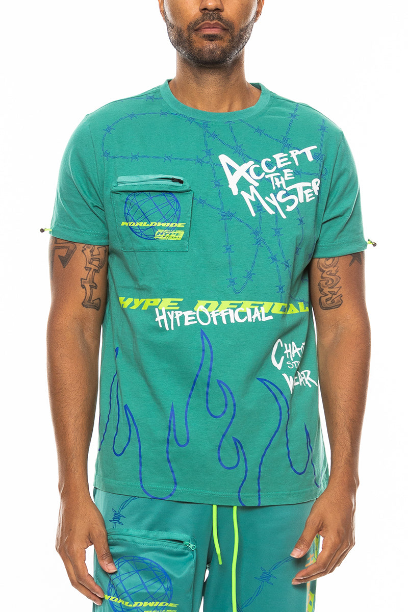 Hype Official Print T-Shirt | 100% Cotton Streetwear