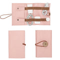 Premium Leather Cable Organizer Travel Pouch