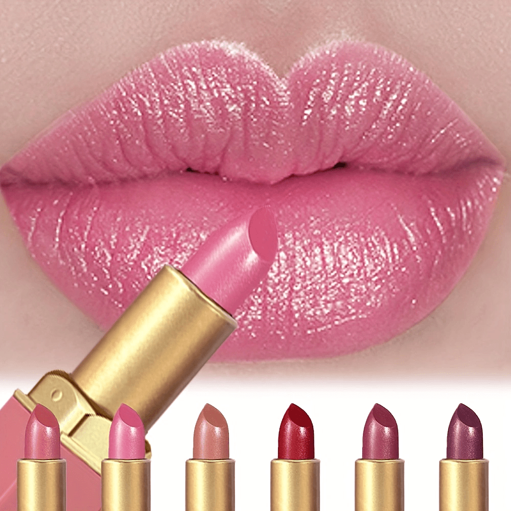 VacationGrabs pink lip gloss for a shiny, vibrant finish