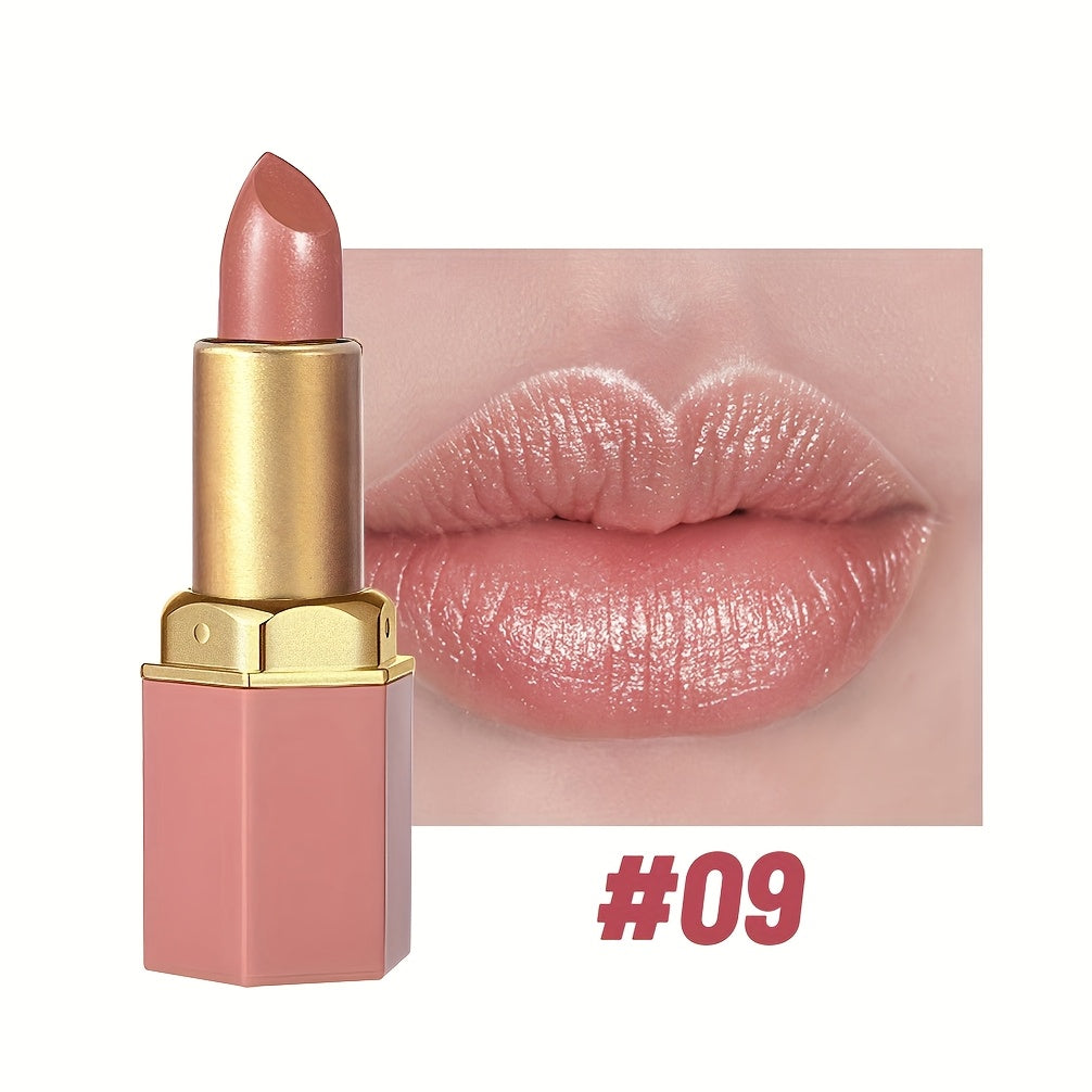VacationGrabs lip gloss in soft pink shade for a shiny finish